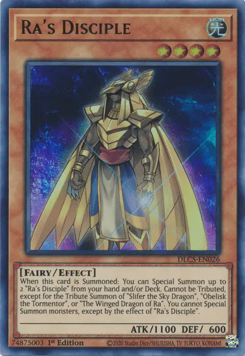 Ra's Disciple [DLCS-EN026] Ultra Rare - Doe's Cards