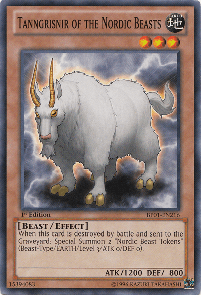 Tanngrisnir of the Nordic Beasts [BP01-EN216] Common - Doe's Cards