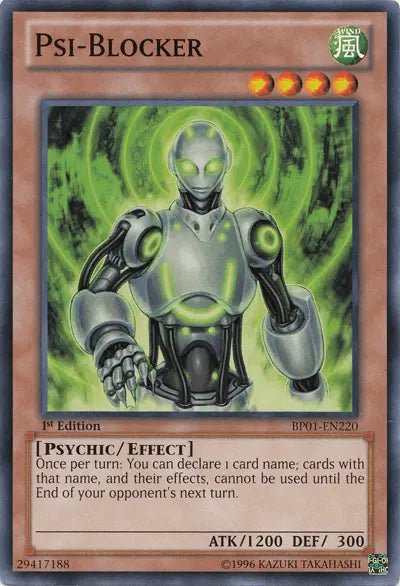 Psi-Blocker [BP01-EN220] Common - Doe's Cards