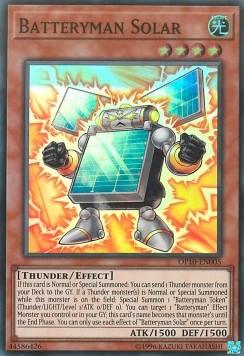 Batteryman Solar [OP10-EN005] Super Rare - Doe's Cards