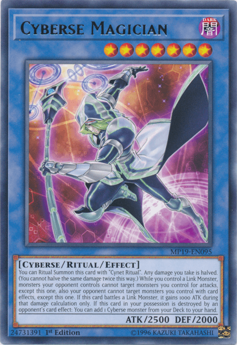 Cyberse Magician [MP19-EN095] Rare - Doe's Cards