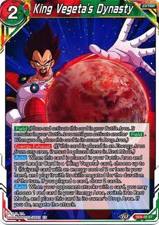 King Vegeta's Dynasty (SD9-05) [Assault of the Saiyans] - Doe's Cards