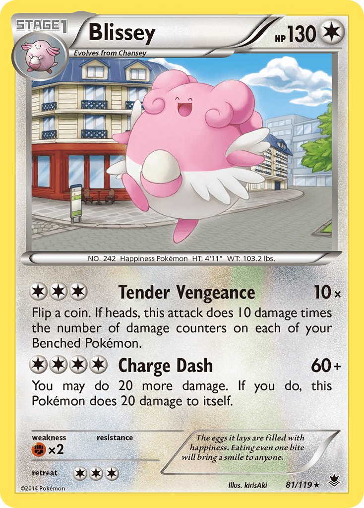 Blissey (81/119) [XY: Phantom Forces] - Doe's Cards