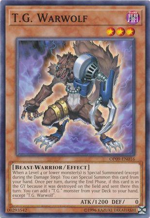 T.G. Warwolf [OP09-EN016] Common - Doe's Cards