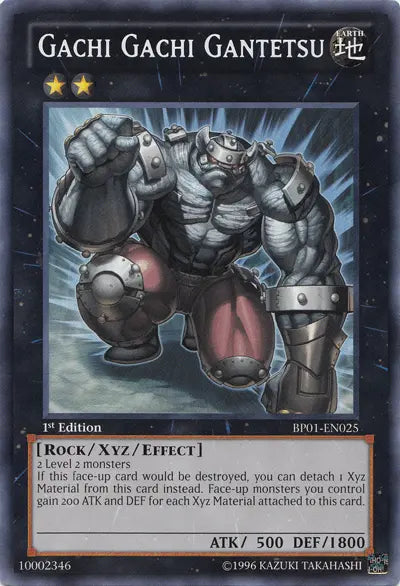 Gachi Gachi Gantetsu [BP01-EN025] Rare - Doe's Cards
