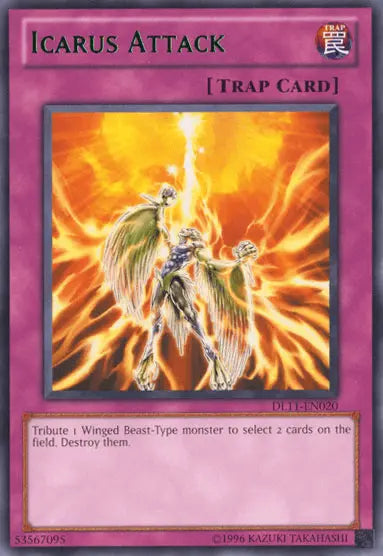 Icarus Attack (Green) [DL11-EN020] Rare - Doe's Cards