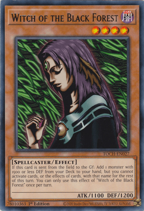 Witch of the Black Forest [TOCH-EN027] Rare - Doe's Cards