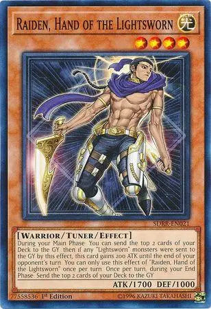 Raiden, Hand of the Lightsworn [SDRR-EN021] Common - Doe's Cards