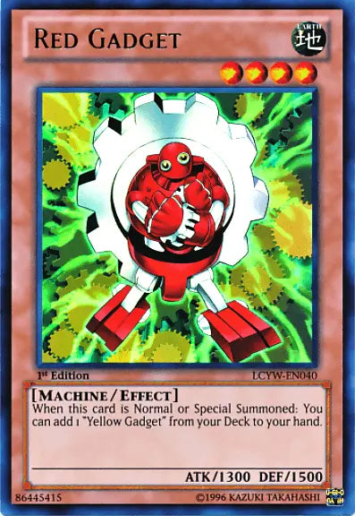 Red Gadget [LCYW-EN040] Ultra Rare - Doe's Cards