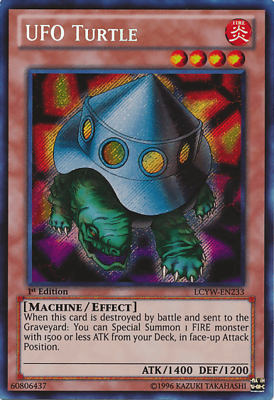 UFO Turtle [LCYW-EN233] Secret Rare - Doe's Cards