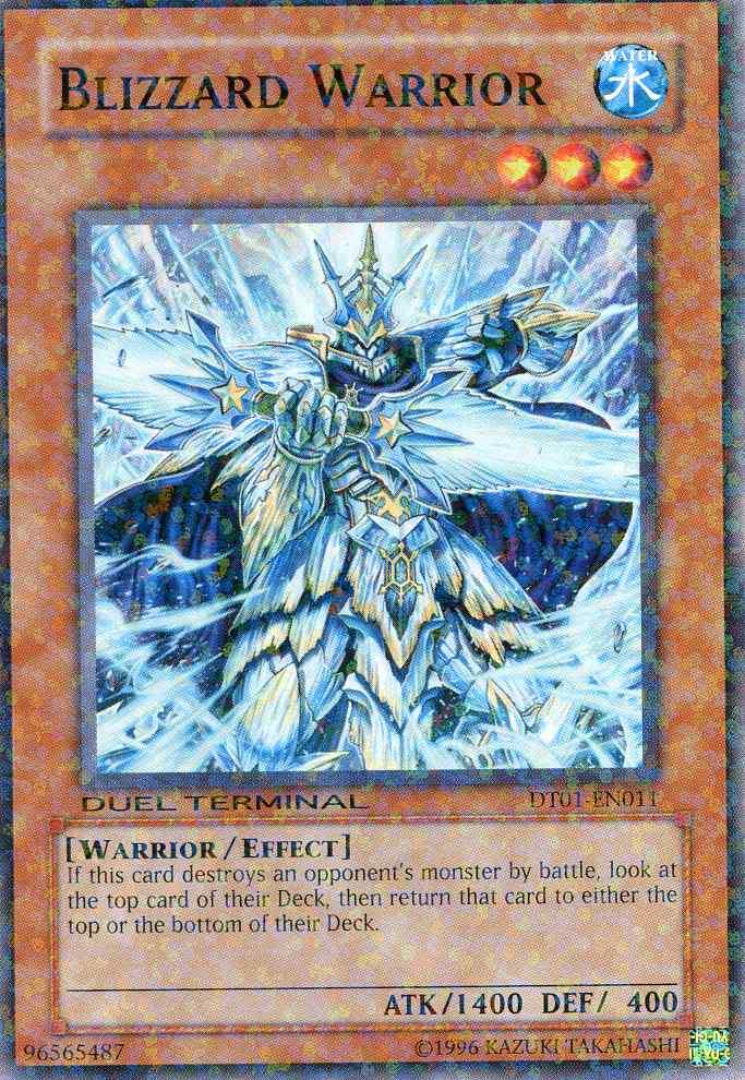 Blizzard Warrior [DT01-EN011] Common - Doe's Cards