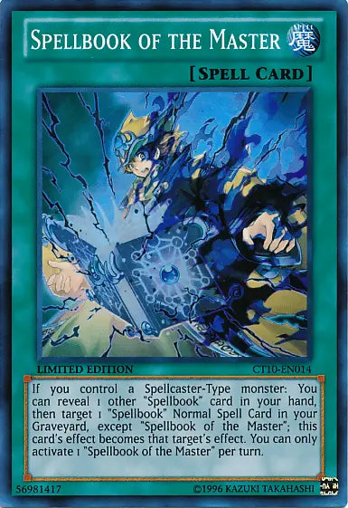 Spellbook of the Master [CT10-EN014] Super Rare - Doe's Cards