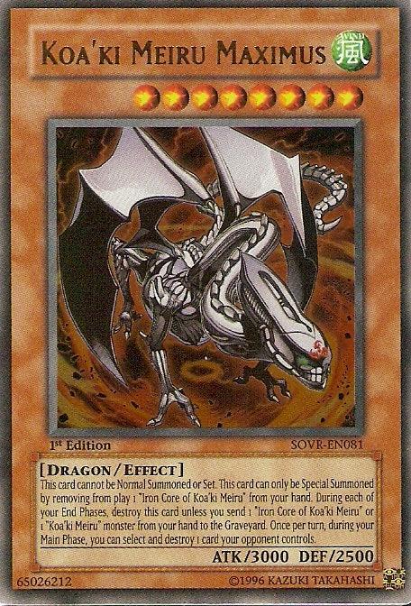 Koa'ki Meiru Maximus [SOVR-EN081] Ultra Rare - Doe's Cards