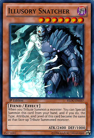 Illusory Snatcher [REDU-EN037] Super Rare - Doe's Cards