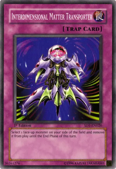 Interdimensional Matter Transporter [SD1-EN026] Common - Doe's Cards