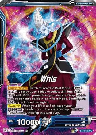 Whis // Whis, Invitation to Battle (BT16-021) [Realm of the Gods] - Doe's Cards