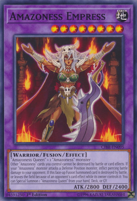 Amazoness Empress [CIBR-EN095] Common - Doe's Cards