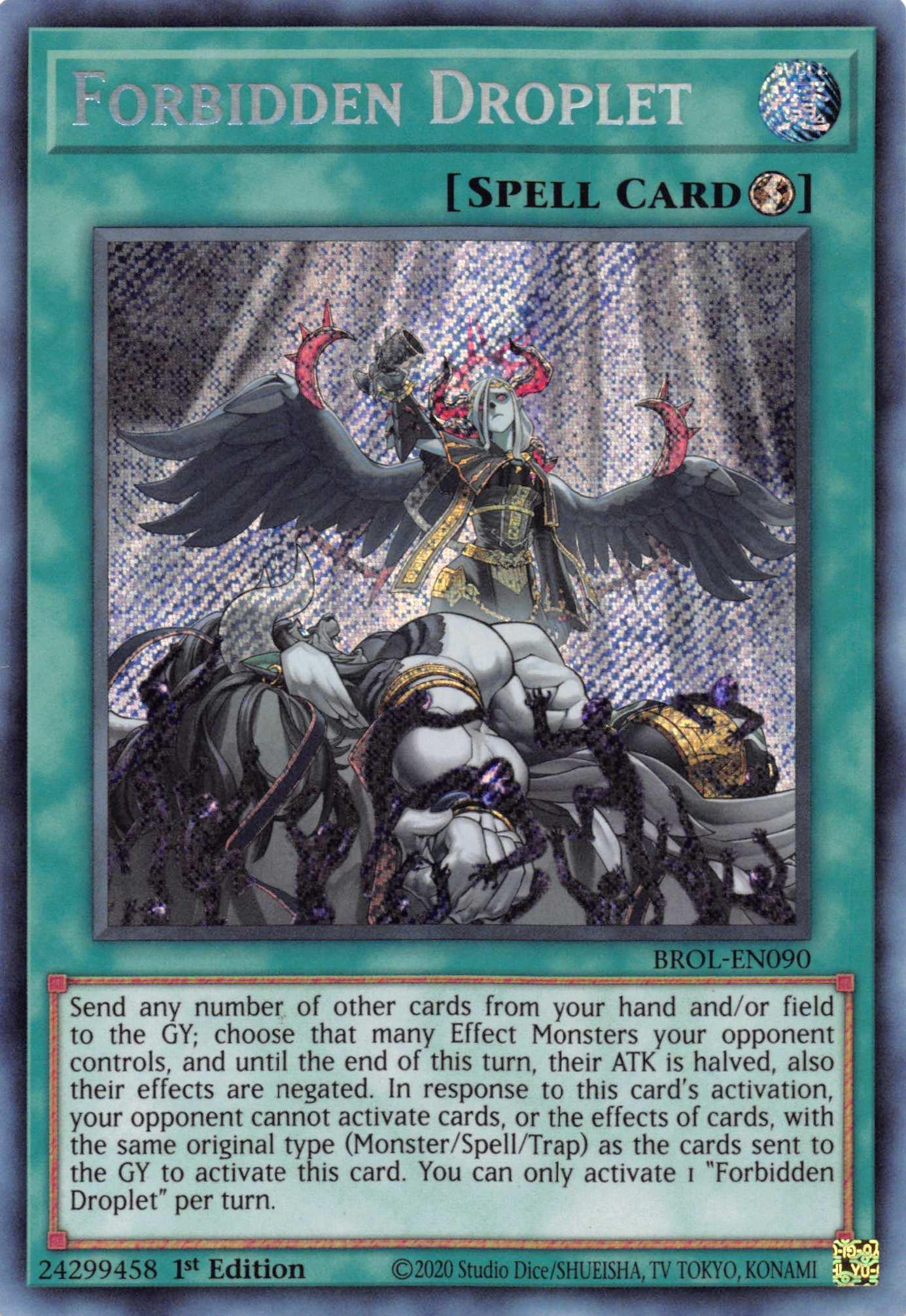 Forbidden Droplet [BROL-EN090] Secret Rare - Doe's Cards