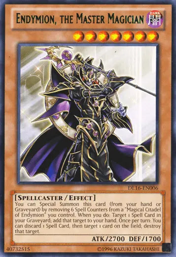 Endymion, the Master Magician (Green) [DL16-EN006] Rare - Doe's Cards