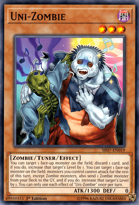 Uni-Zombie [SR07-EN019] Common - Doe's Cards