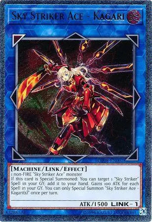 Sky Striker Ace - Kagari [OP08-EN002] Ultimate Rare - Doe's Cards