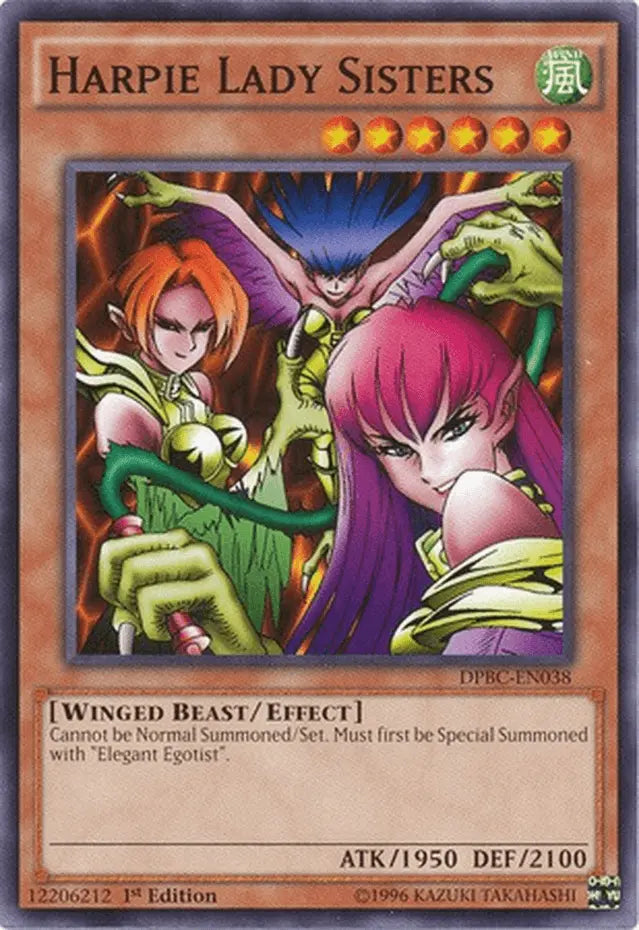 Harpie Lady Sisters [DPBC-EN038] Common - Doe's Cards