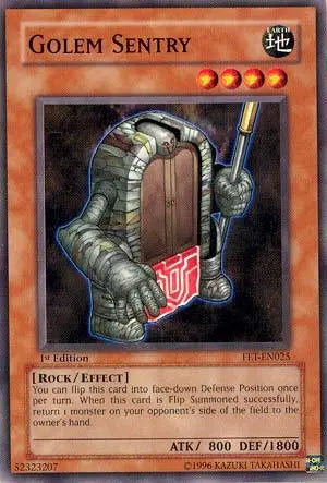 Golem Sentry [FET-EN025] Common - Doe's Cards