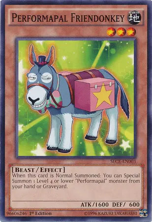 Performapal Friendonkey [SECE-EN003] Common - Doe's Cards