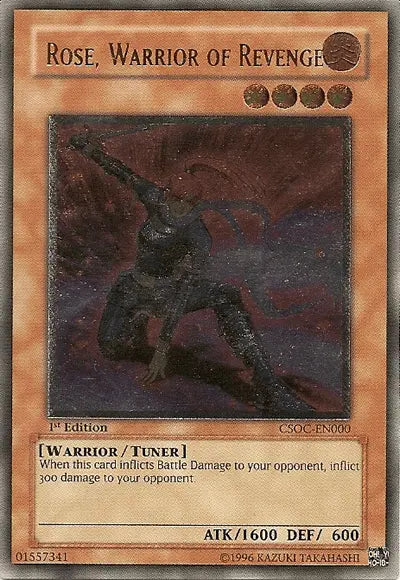 Rose, Warrior of Revenge (UTR) [CSOC-EN000] Ultimate Rare - Doe's Cards