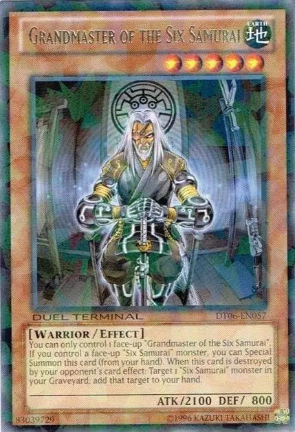 Grandmaster of the Six Samurai [DT06-EN057] Rare - Doe's Cards