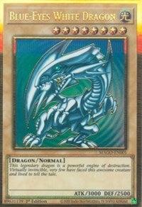 Blue-Eyes White Dragon [MAGO-EN001] Gold Rare - Doe's Cards