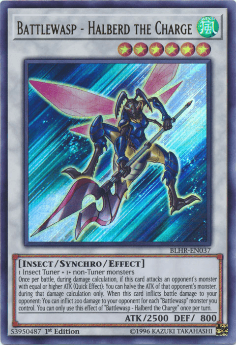 Battlewasp - Halberd the Charge [BLHR-EN037] Ultra Rare - Doe's Cards