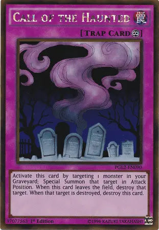 Call of the Haunted [PGL2-EN090] Gold Rare - Doe's Cards
