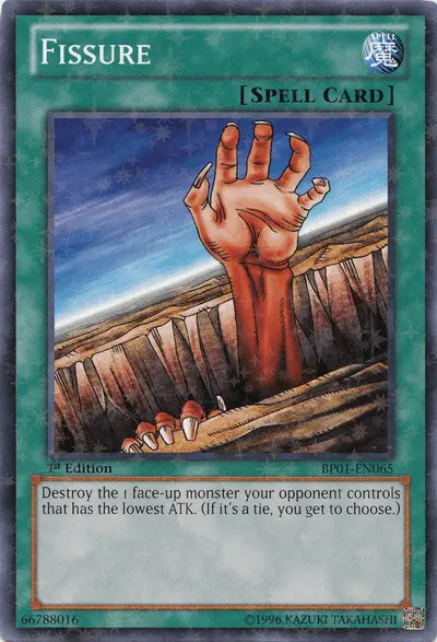 Fissure [BP01-EN065] Starfoil Rare - Doe's Cards
