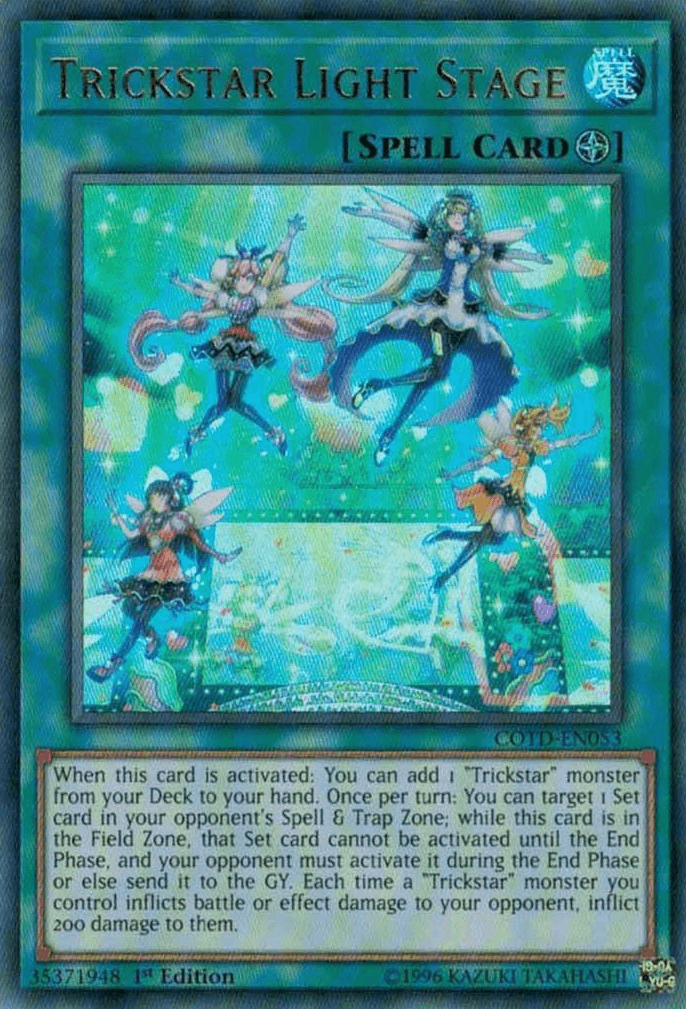 Trickstar Light Stage [COTD-EN053] Ultra Rare - Doe's Cards