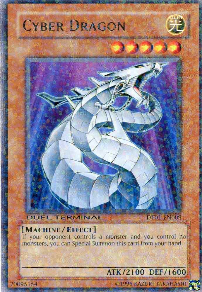 Cyber Dragon [DT01-EN009] Rare - Doe's Cards