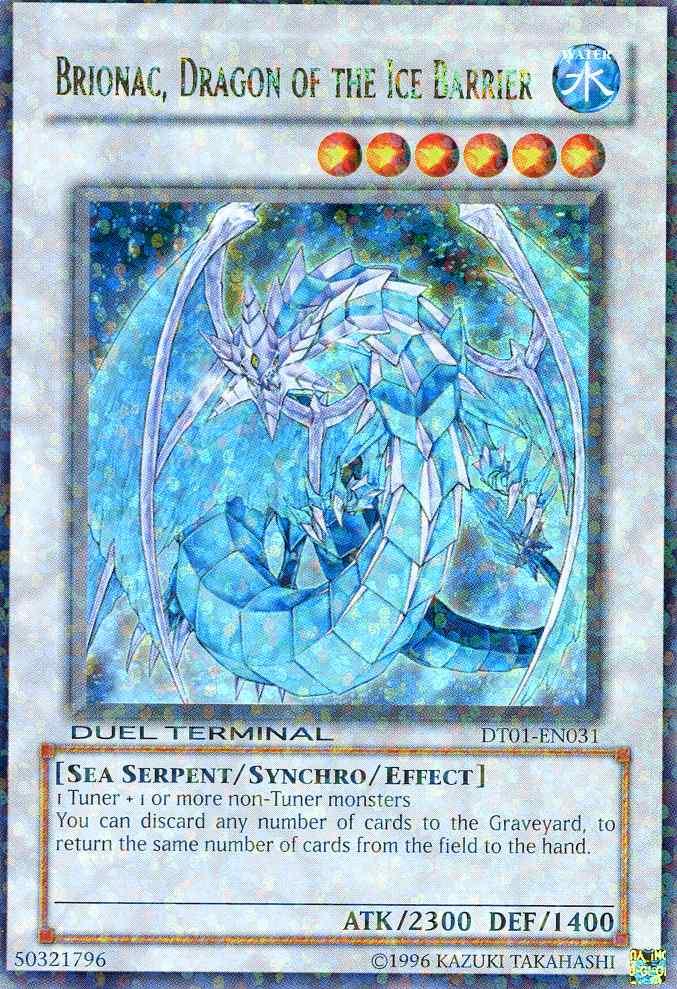 Brionac, Dragon of the Ice Barrier [DT01-EN031] Ultra Rare - Doe's Cards