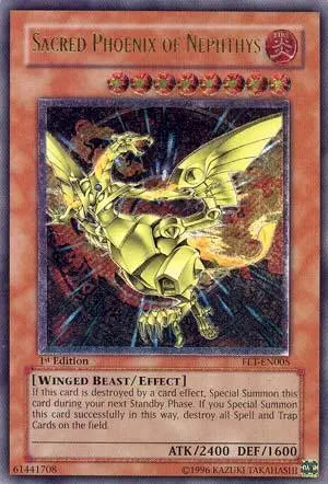 Sacred Phoenix of Nephthys [FET-EN005] Ultimate Rare - Doe's Cards