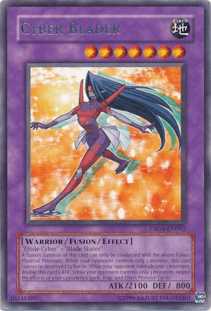 Cyber Blader [DR04-EN092] Rare - Doe's Cards