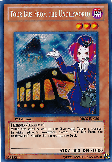 Tour Bus From the Underworld [ORCS-EN086] Secret Rare - Doe's Cards