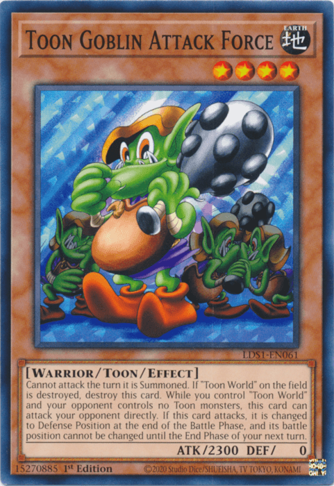 Toon Goblin Attack Force [LDS1-EN061] Common - Doe's Cards