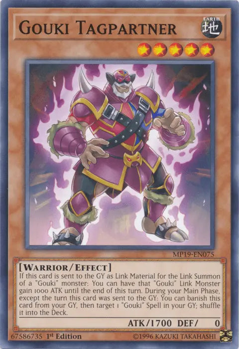 Gouki Tagpartner [MP19-EN075] Common - Doe's Cards