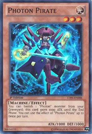 Photon Pirate [ZTIN-EN006] Super Rare - Doe's Cards
