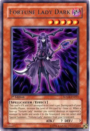 Fortune Lady Dark [SOVR-EN011] Rare - Doe's Cards