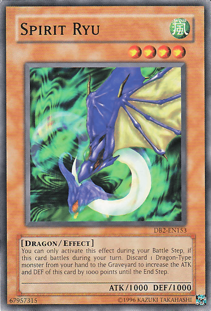 Spirit Ryu [DB2-EN153] Common - Doe's Cards