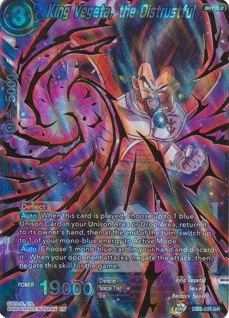 King Vegeta, the Distrustful (DB3-031) [Giant Force] - Doe's Cards