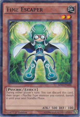 Time Escaper [BP03-EN088] Shatterfoil Rare - Doe's Cards