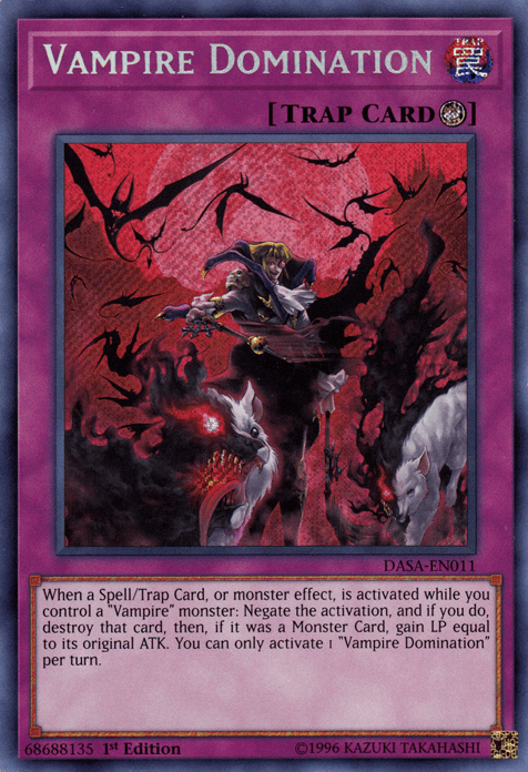 Vampire Domination [DASA-EN011] Secret Rare - Doe's Cards