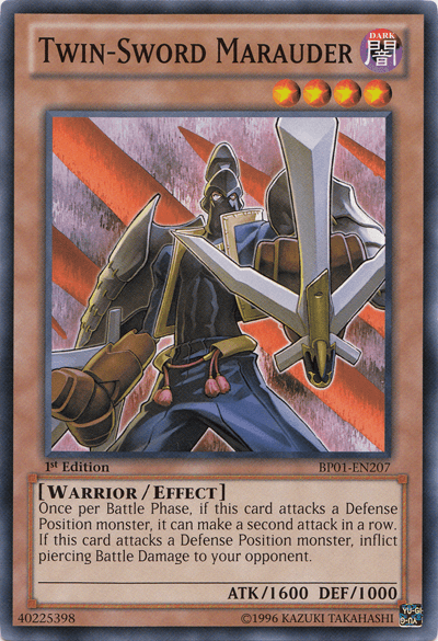 Twin-Sword Marauder [BP01-EN207] Common - Doe's Cards