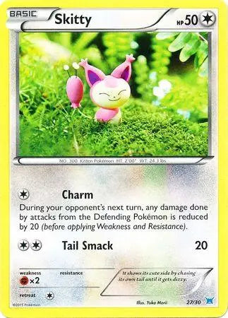 Skitty (27/30) [XY: Trainer Kit - Latias & Latios] - Doe's Cards